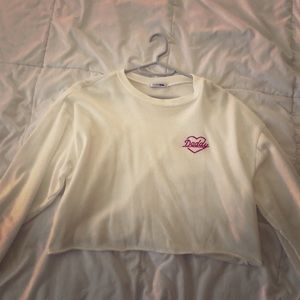Crop top sweater